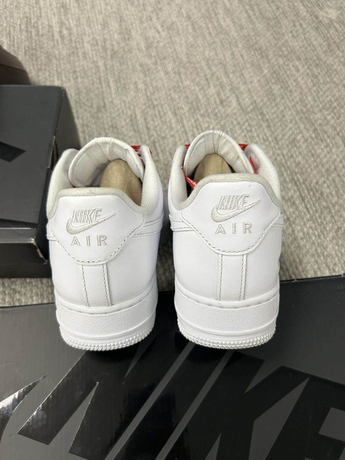 Nike × Supreme Size 7M - Nike Air Force 1 Supreme “White” Size US 7 / EU 40 - 7 Thumbnail