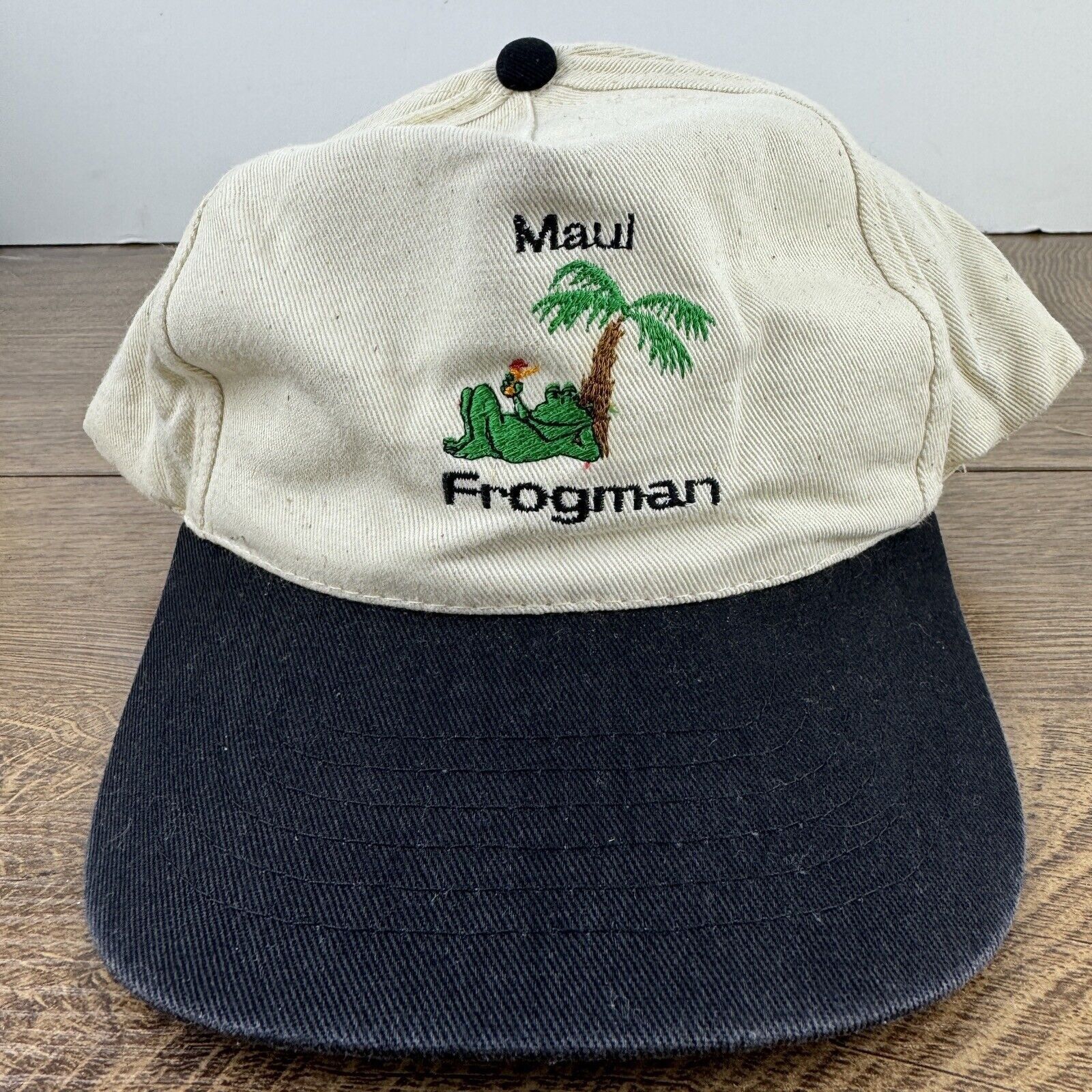 Other Maul Frogman Hat Tan Brown Hat Adjustable Adult Size Hat Cap Size ONE SIZE - 1 Thumbnail
