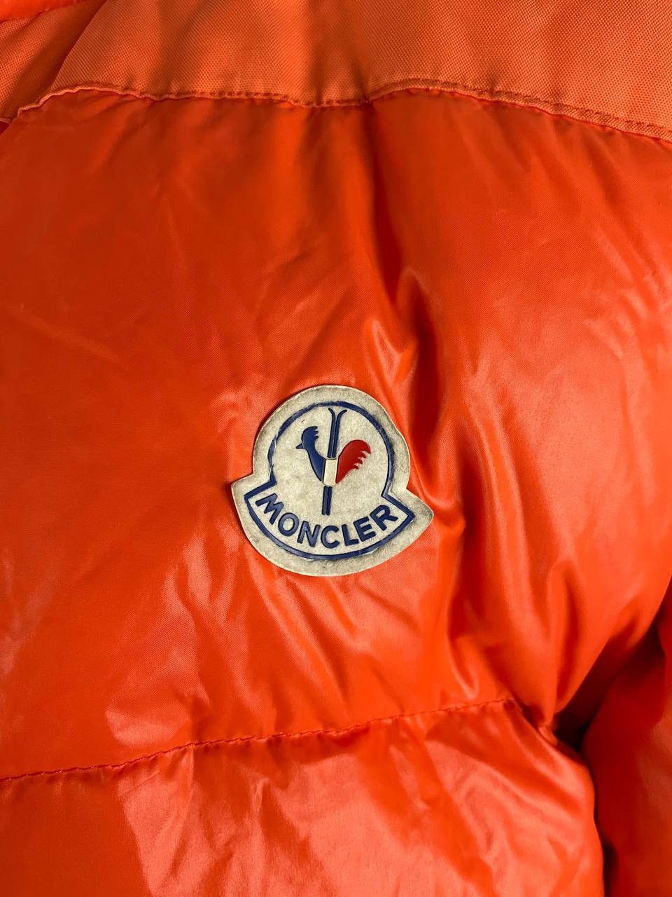 Moncler Moncler Down Jacket Vintage Orange Grenoble Size US XL / EU 56 / 4 - 13 Thumbnail