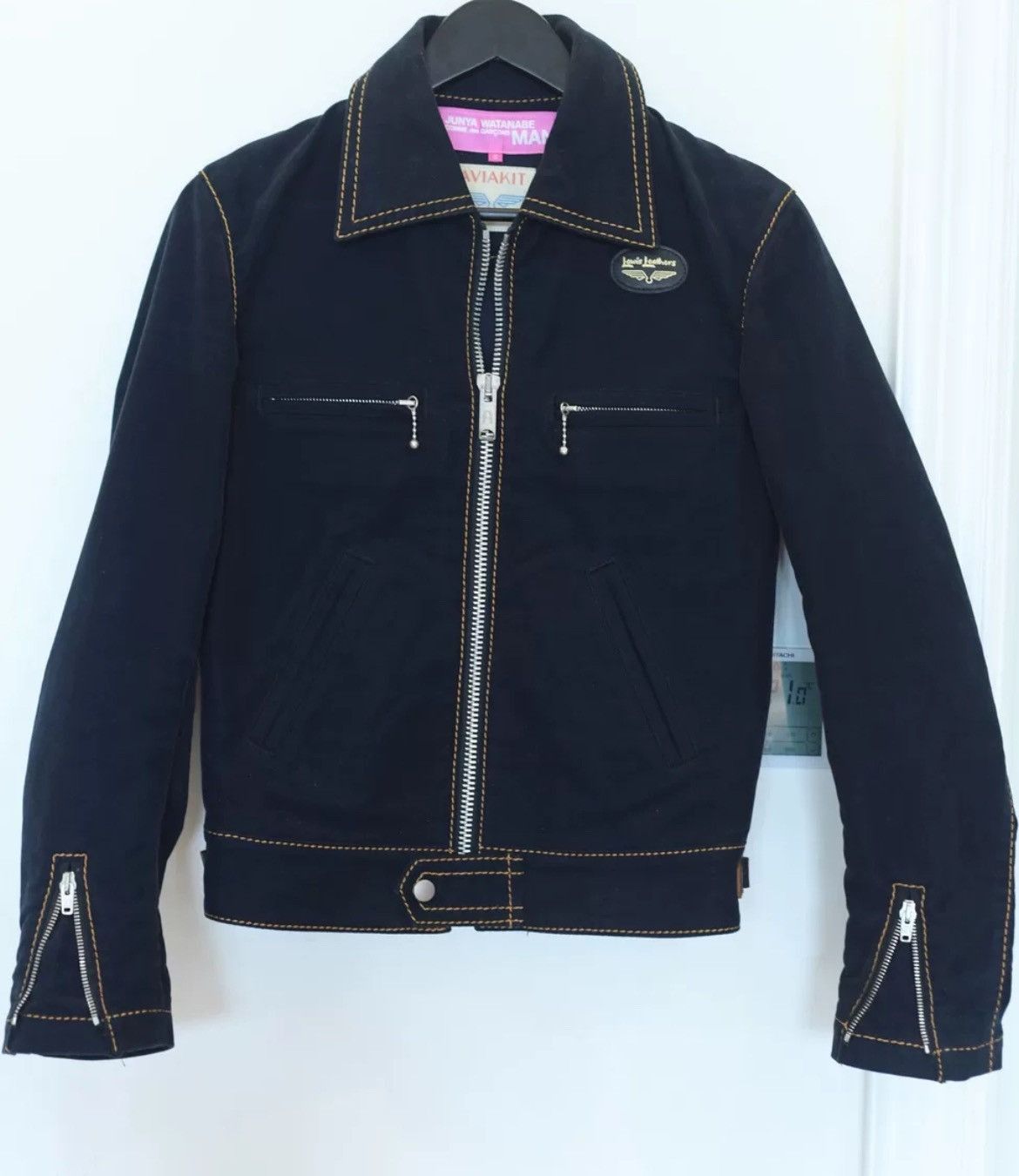 Comme Des Garcons Lewis Leathers | Grailed