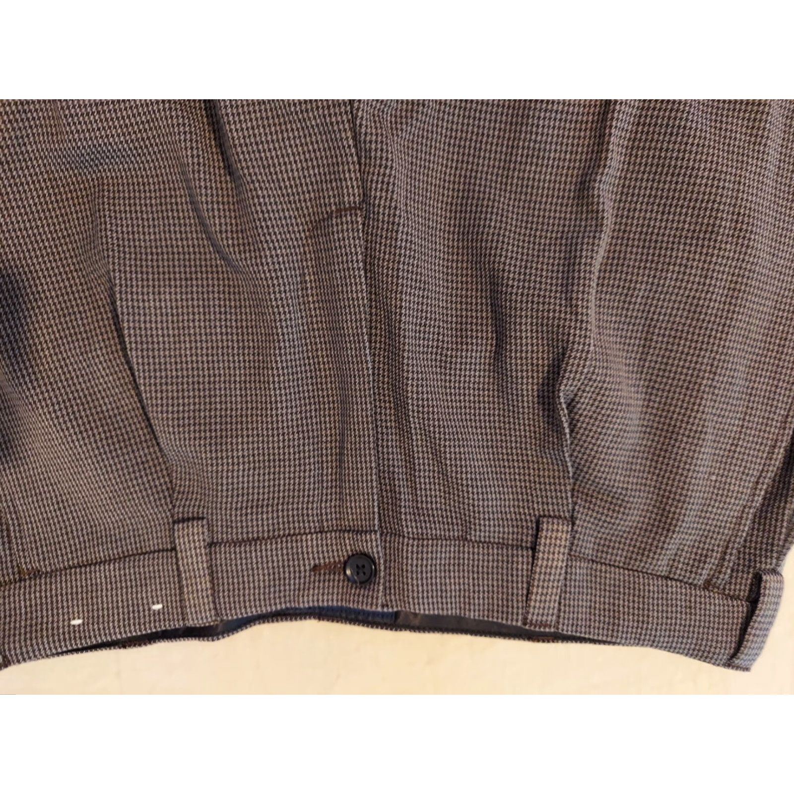 Abercrombie & Fitch VINTAGE Abercrombie & Fitch Mens Dress Pants 36x30 Gray Slack Khaki Trouser 36 Mens Regular Gray Dress Pants 90s? Size US 36 / EU 52 - 3 Thumbnail
