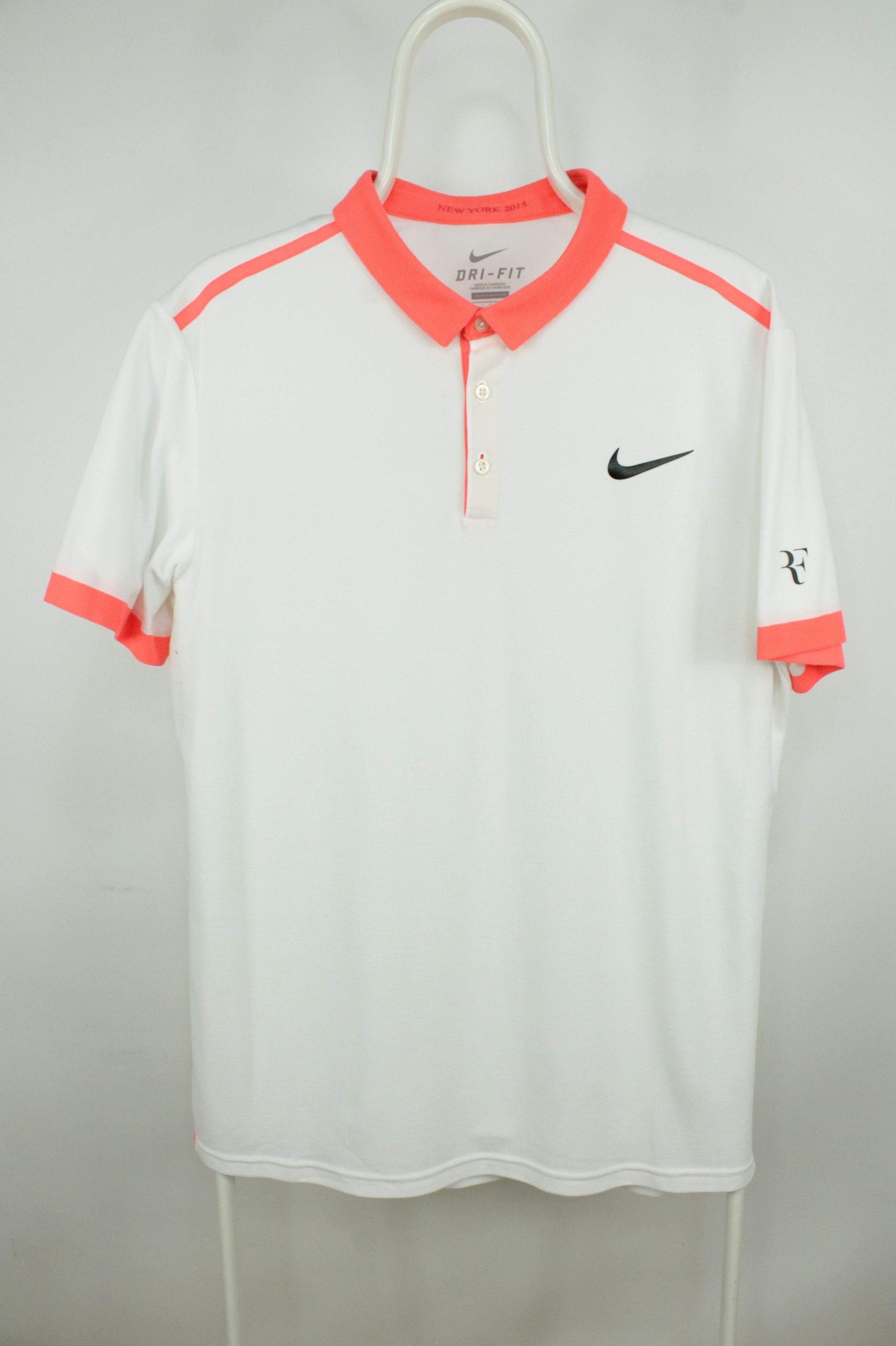 Nike Roger Federer Nike RF Tennis Polo Shirt 2015 US Open Size US L / EU 52-54 / 3 - 3 Thumbnail