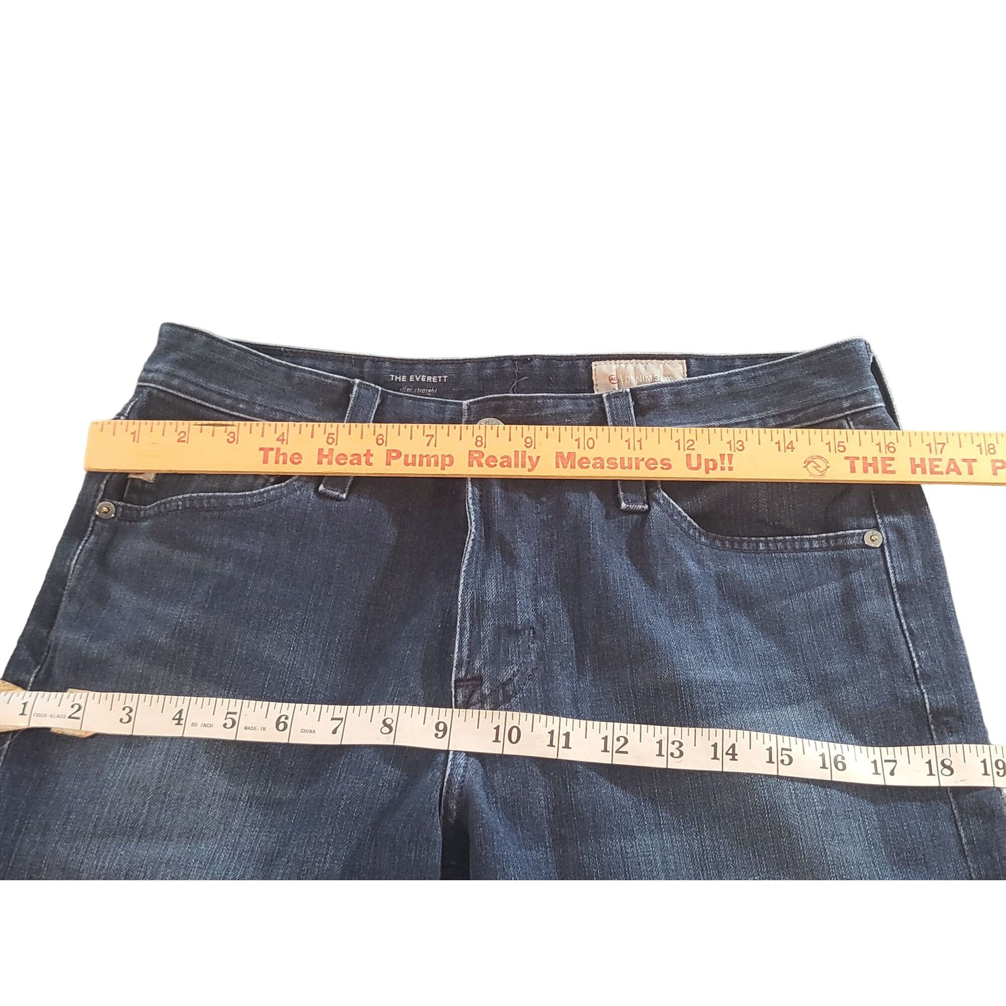 AG Adriano Goldschmied AG Adriano Goldschmied The Everett Jeans Women Sz 29X34 Slim Size 29" - 3 Thumbnail
