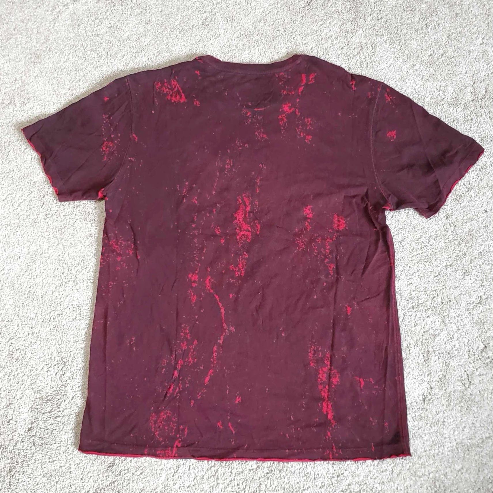 Vintage Retrofit T Shirt Adult Large Red Grunge Streetwear Skate Surf Y2K 2000’s Size US L / EU 52-54 / 3 - 3 Thumbnail