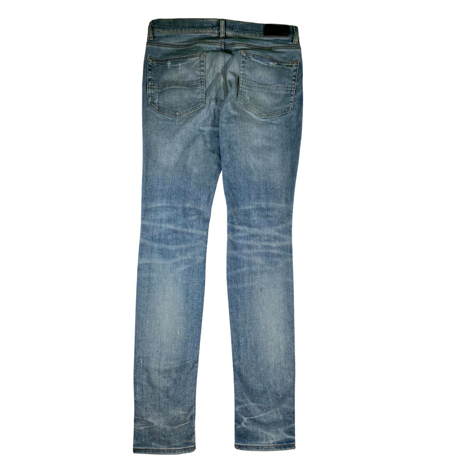 Amiri Amiri Denim Side Logo Light Wash Jeans Size US 34 / EU 50 - 2 Thumbnail