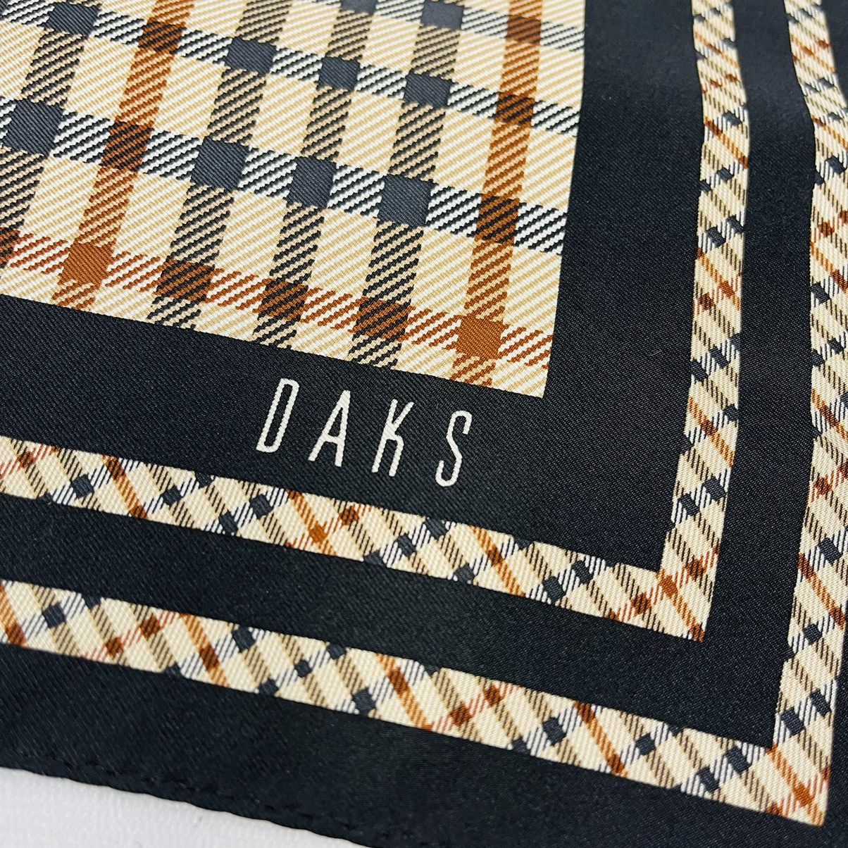 DAKS × Vintage DAKS BANDANA HANDKERCHIEF NECKERCHIEF SCARF Size ONE SIZE - 3 Thumbnail
