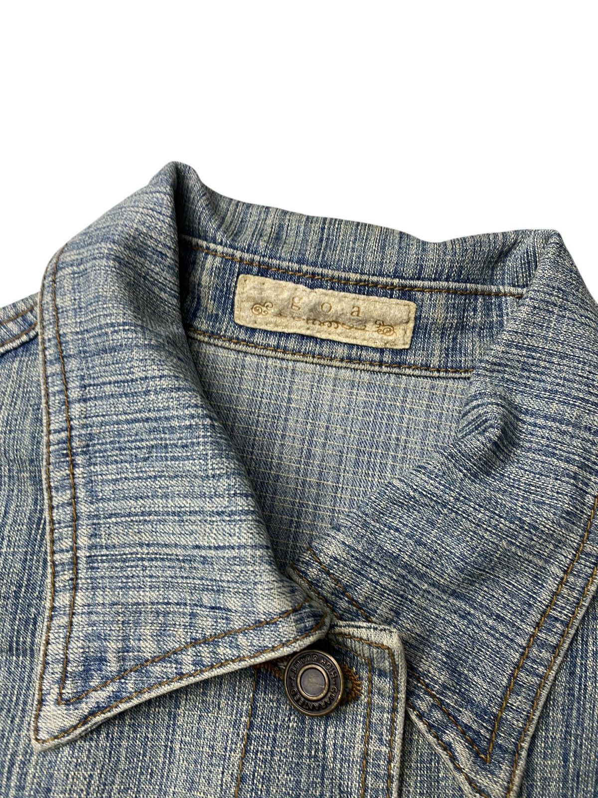 GOA 1990's GOA Seawash Jeans Jacket Size US S / EU 44-46 / 1 - 8 Thumbnail