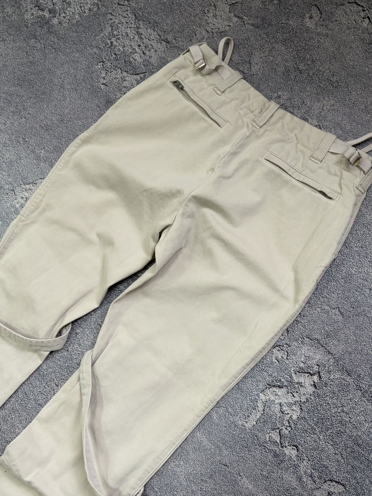 Helmut Lang Runway! AW99 Helmut Lang Multi Zip Pocket Bondage Pants Size US 27 - 21 Thumbnail