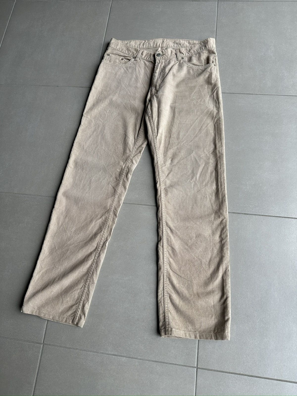 Helmut Lang Helmut Lang circa 2000 vintage Italian cut corduroy trousers Size US 33 - 3 Thumbnail