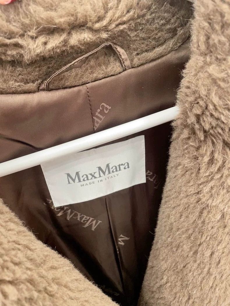 Max Mara Max Mara Turtledove Grey Teddy Coat Size XS / US 0-2 / IT 36-38 - 3 Thumbnail