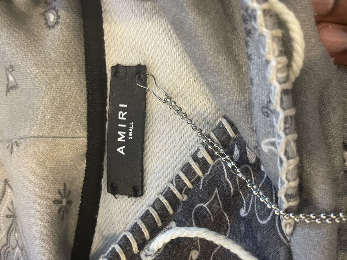 Amiri Amiri Oversized Bandana Recon Hoodie S Size US S / EU 44-46 / 1 - 14 Thumbnail