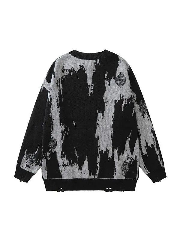 VIBE Graffiti Graphic Knit Sweater Size US L / EU 52-54 / 3 - 8 Thumbnail