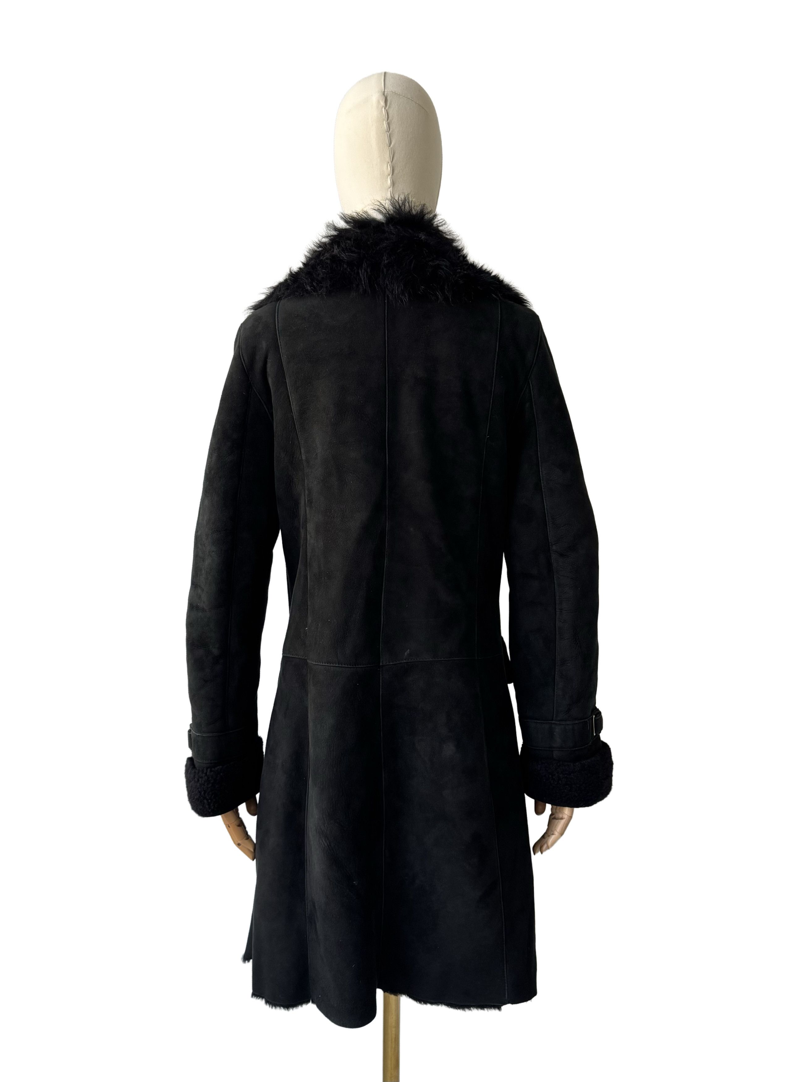 Vintage Vintage Sheepskin Coat Shearling Winter Jacket Size S / US 4 / IT 40 - 4 Thumbnail