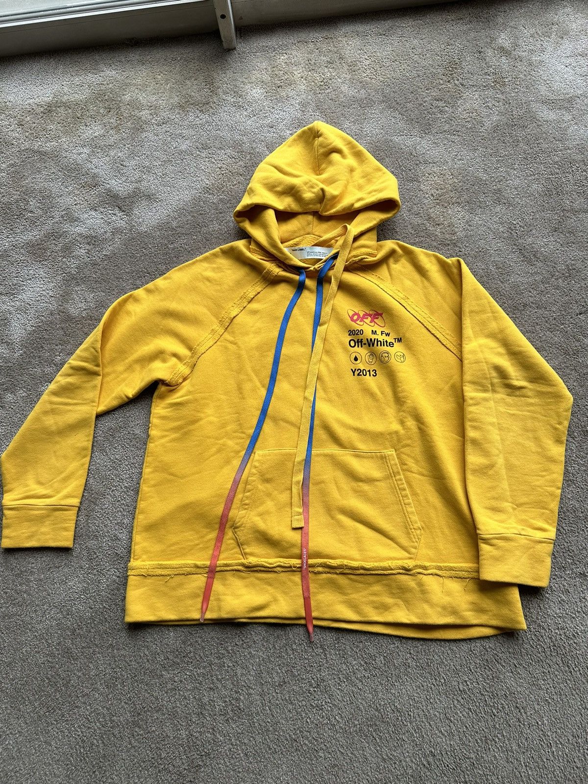 Off-White Off White Y013 industrial hoodie Size US S / EU 44-46 / 1 - 1 Thumbnail