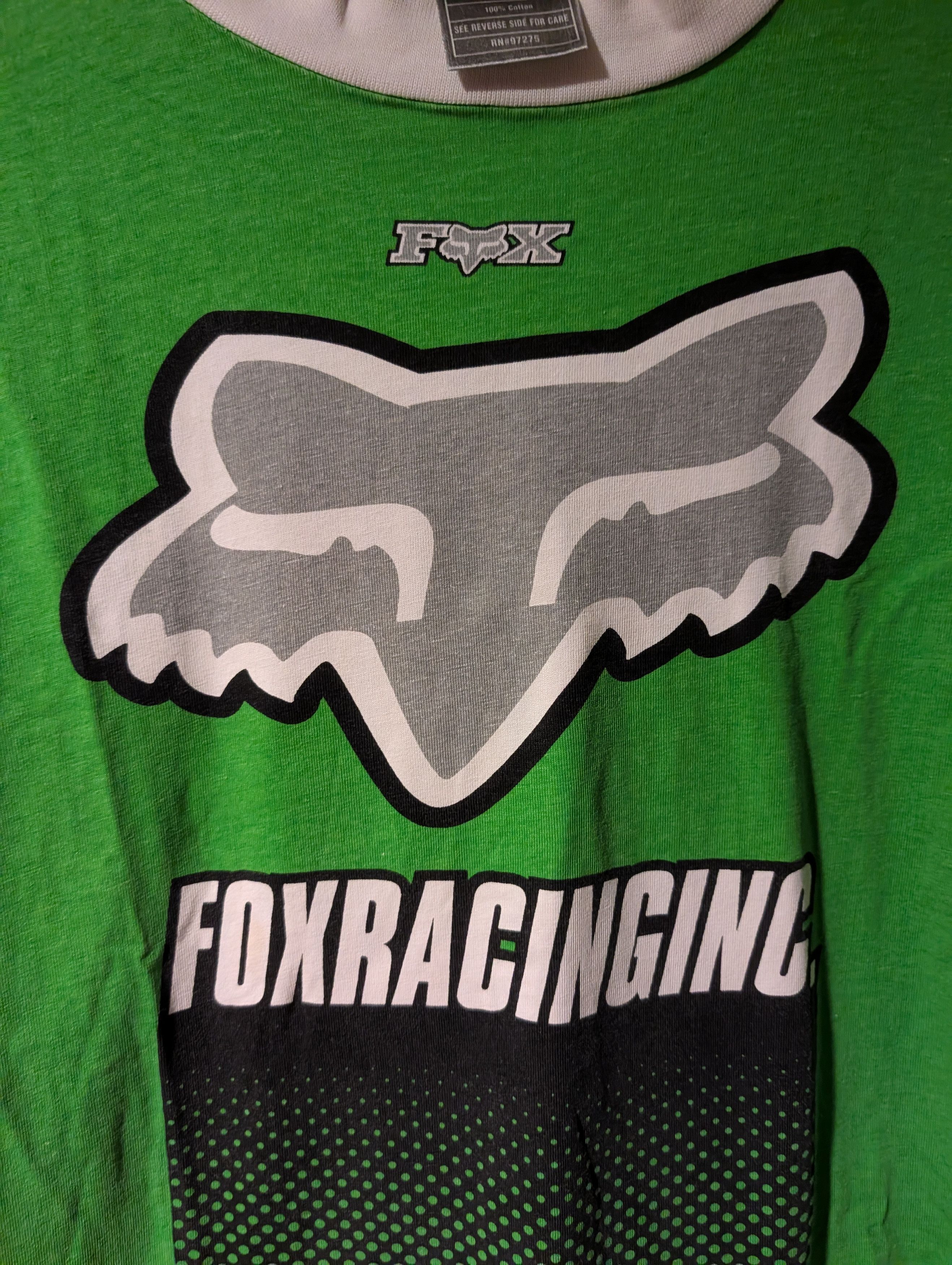 Fox Racing Vintage Fox Racing Motocross Jersey Long Sleeve Medium Mens Size US M / EU 48-50 / 2 - 2 Thumbnail