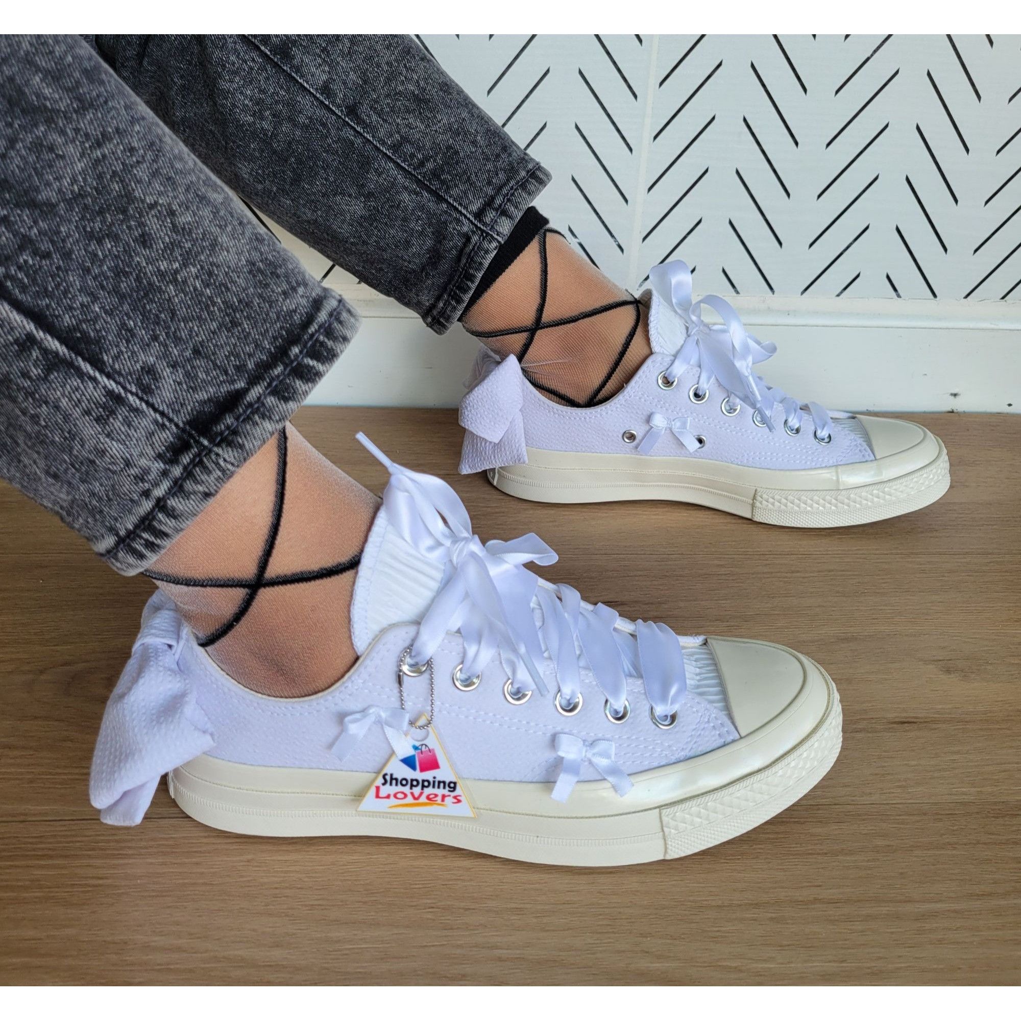 Converse ⭐Converse Chuck 70 OX Bow Sz 9 Womens Shoes Retro Sneakers W Size US 9 / IT 39 - 4 Thumbnail