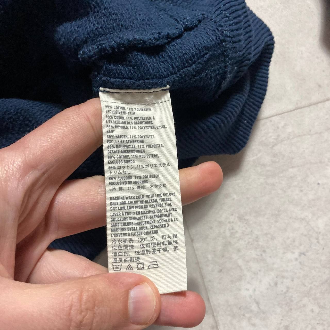 Abercrombie & Fitch Vintage Abercrombie & Fitch V Neck Hoodie Size L / US 10 / IT 46 - 6 Thumbnail