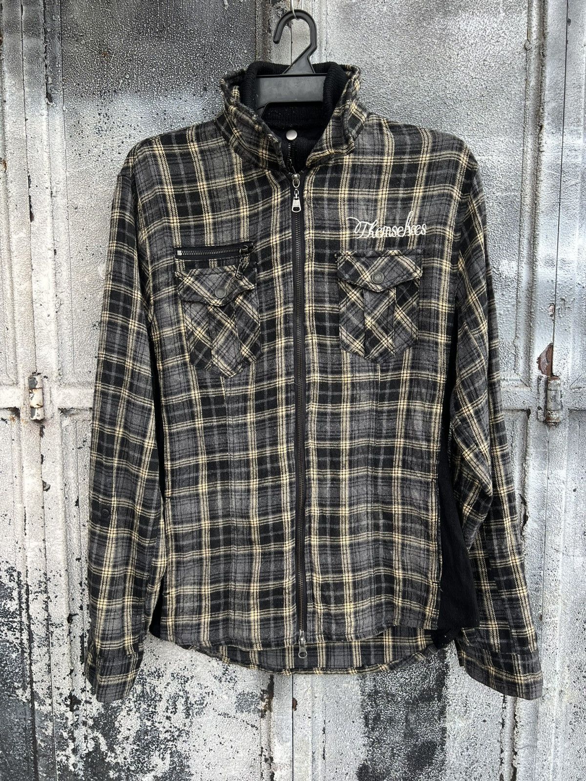 In The Attic Inthe Attic Double Collar Zipper Jacket Size US L / EU 52-54 / 3 - 1 Thumbnail