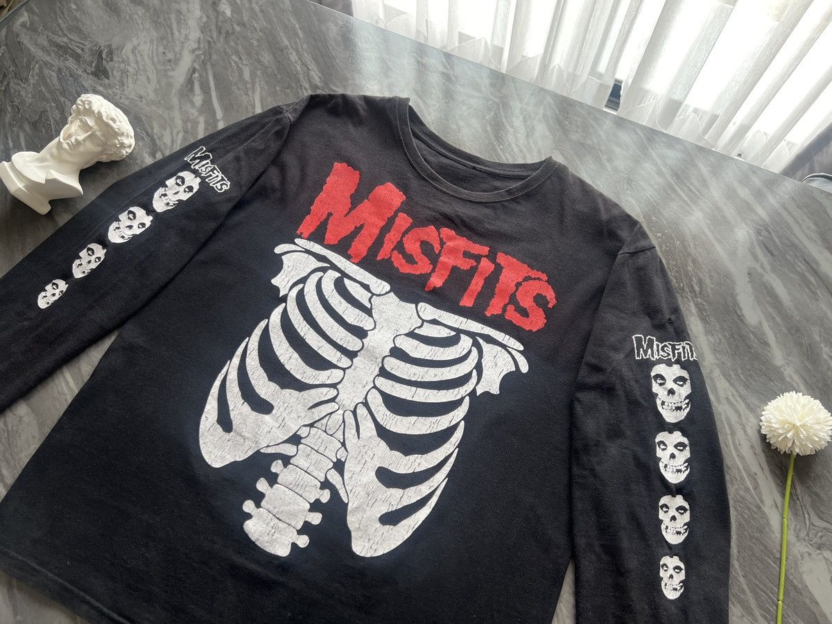 Misfits Misfits : Chest Skull Skeleton Arm And BackSide Printed Size US L / EU 52-54 / 3 - 1 Thumbnail