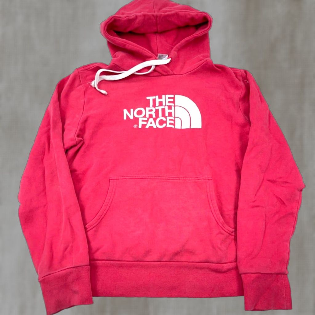 The North Face The North Face Hoodie Women S Pink Logo Pullover Sweatshirt Jacket Cap Sleeve All Seasons Hooded Pockets 90s Modern Outdoor Size S / US 4 / IT 40 - 1 Thumbnail