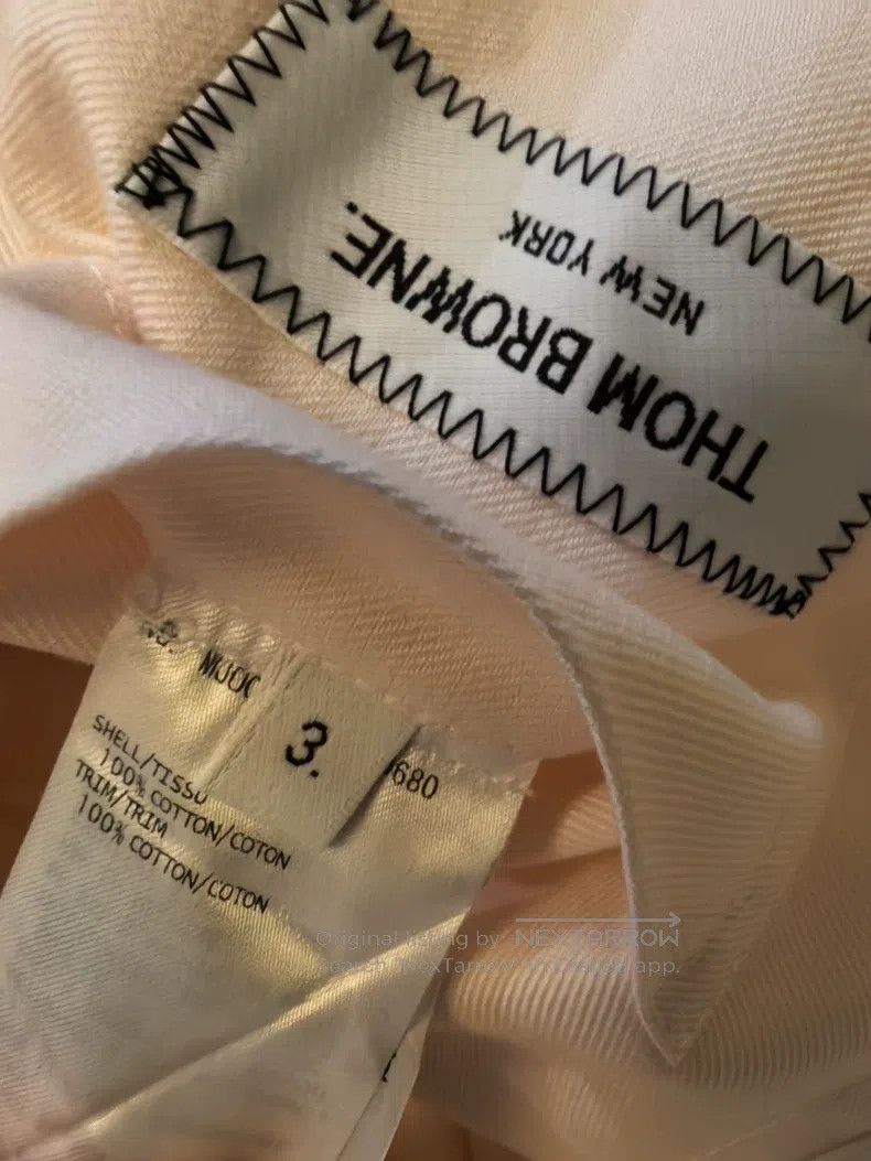 Thom Browne Thom Browne Pink Shirt Size US L / EU 52-54 / 3 - 5 Thumbnail