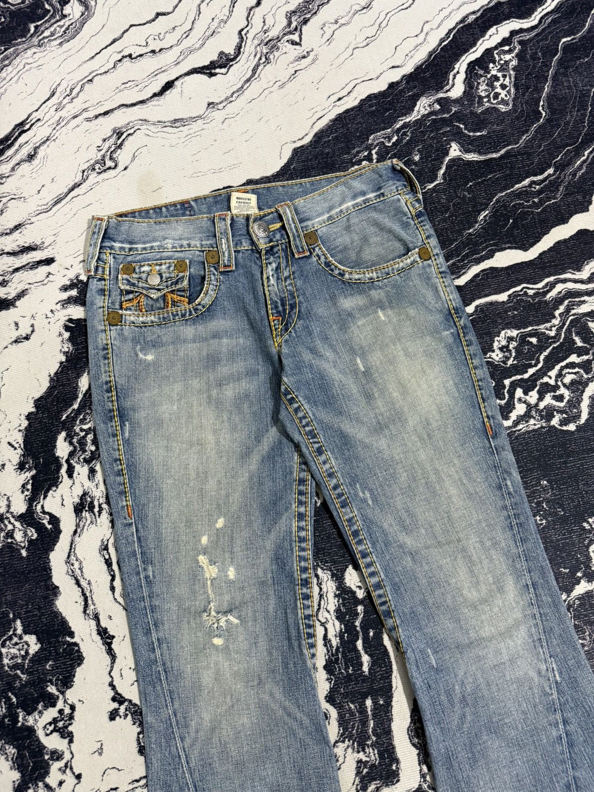True Religion True religion world tour section rainbow joey jeans bootcut Size US 30 / EU 46 - 8 Thumbnail