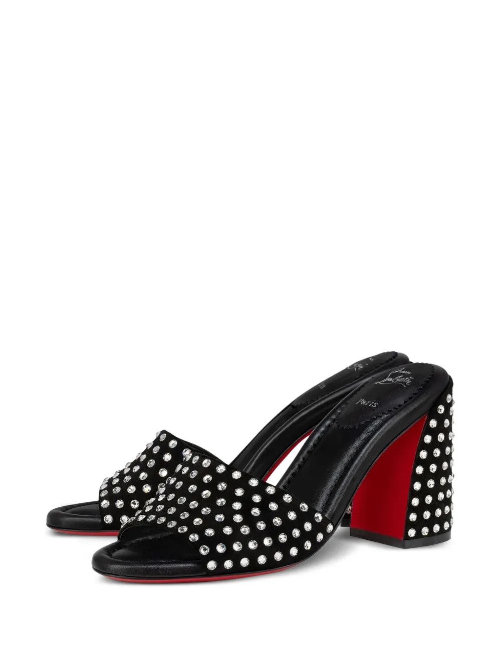 oc11z0125 Jane Mule Strassboum 85mm in Black