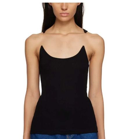 Y/Project Y Project Invisible Strap Tank black Size S / US 4 / IT 40 - 1 Thumbnail