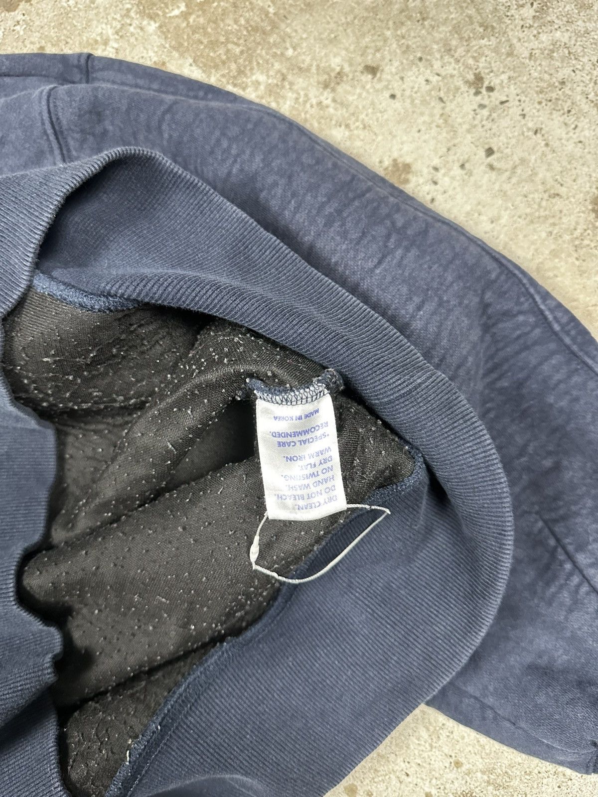 Ader Error Ader Error Navy Boxy Camel Hoodie Center Logo Size US S / EU 44-46 / 1 - 10 Thumbnail