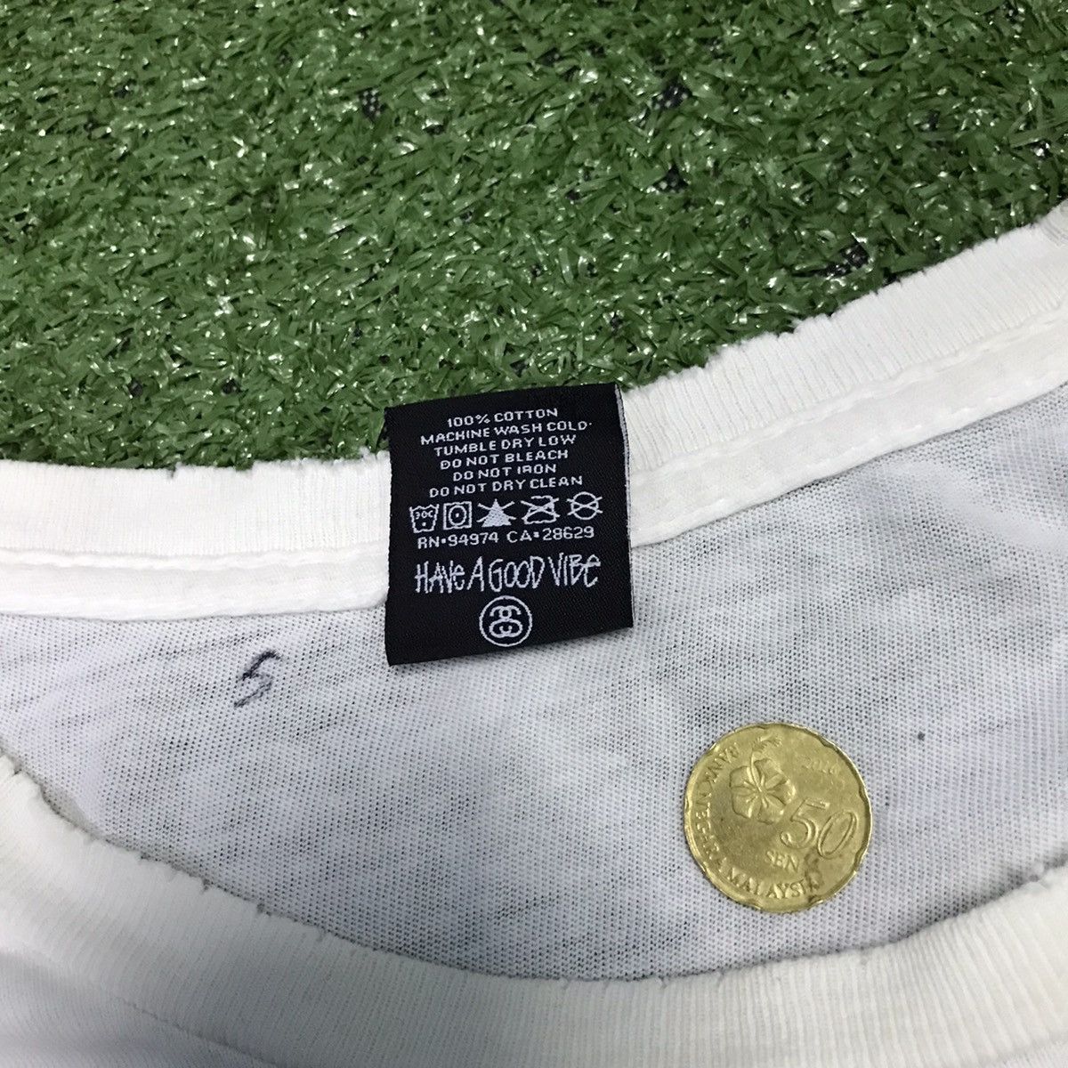 Stussy Vintage Stussy Distress ⚡️✨ Size US XL / EU 56 / 4 - 5 Thumbnail