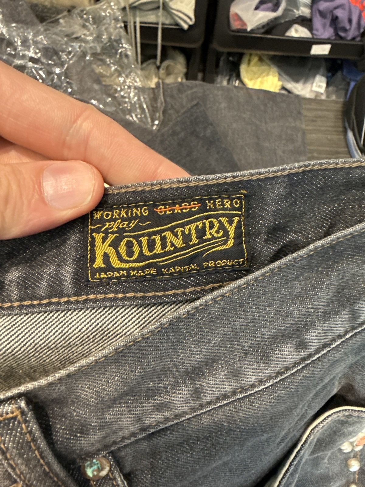 Kapital Kapital Studded Jewel Denim Jeans Size US 32 / EU 48 - 3 Thumbnail