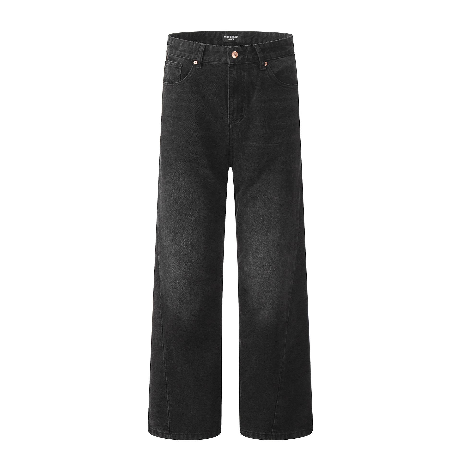 Japanese Brand × Jean American high street washed straight cleanfit jeans for men Size US 32 / EU 48 - 1 Thumbnail