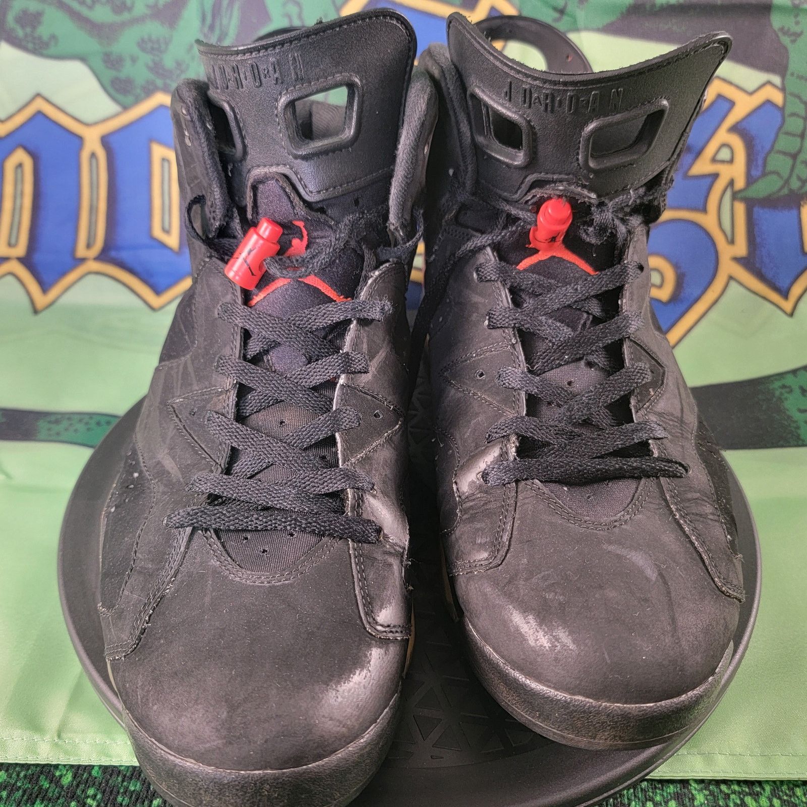 Nike Air Jordan 6 Retro 'Infrared' Mens Sz 13 Black/Infrared 23 Size US 13 / EU 46 - 6 Thumbnail
