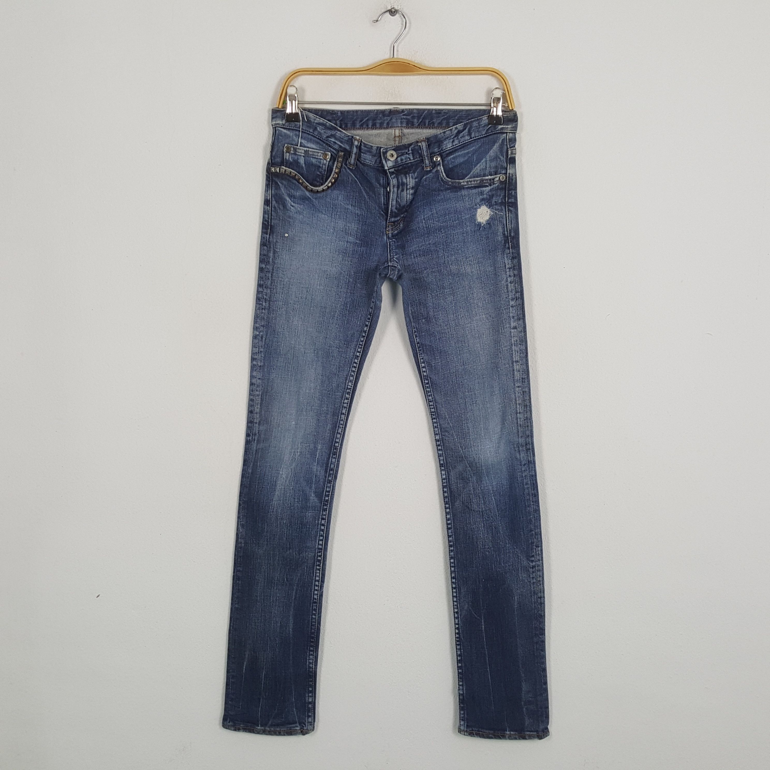 Hysteric Glamour × Japanese Brand × Vintage Vintage HYSTERIC GLAMOUR Japanese Brand Skinny Jeans Size 30" / US 8 / IT 44 - 4 Thumbnail