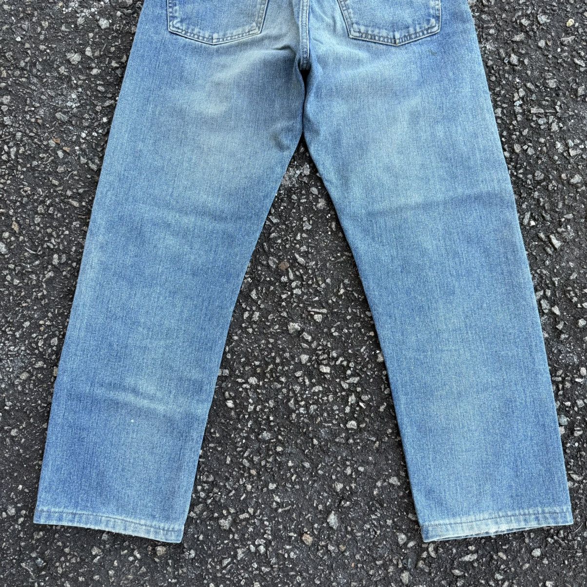 Armani Vintage Armani Jeans Button Fly Rusty Faded Denim Jean Size US 31 - 11 Thumbnail