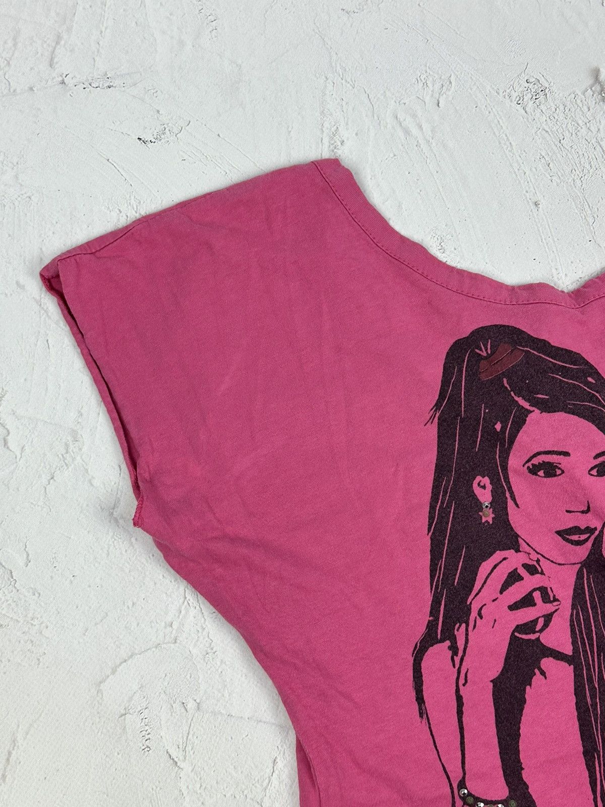Japanese Brand × Vintage Vintage Printed Pink Short Sleeve Tee Size M / US 6-8 / IT 42-44 - 5 Thumbnail