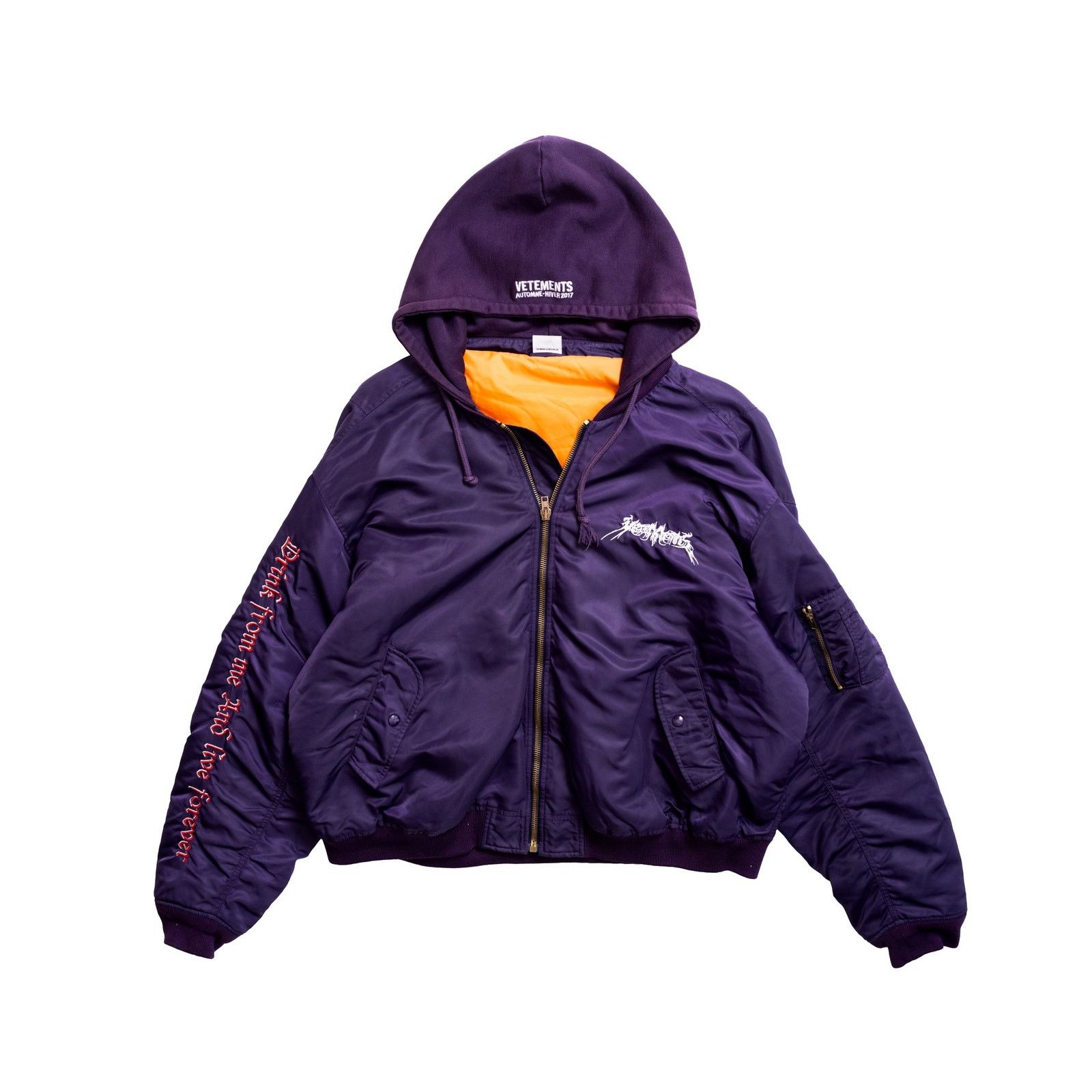 VETEMENTS TFD プルオーバーフーディ Vetements TFD (total Fucking Darkness) Hoodie - Etsy
