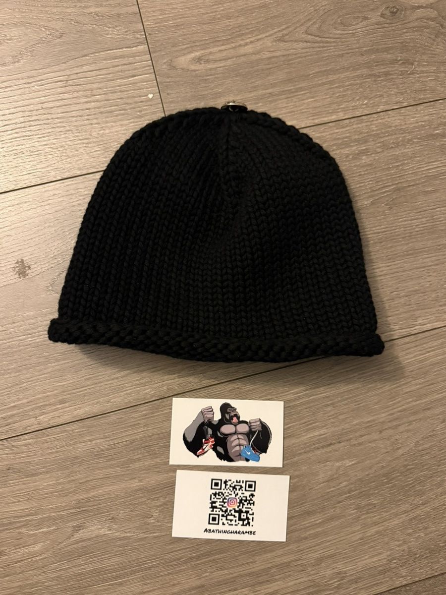 Chrome Hearts Chrome Hearts Cross Patch Cashmere Beanie Size ONE SIZE - 4 Thumbnail