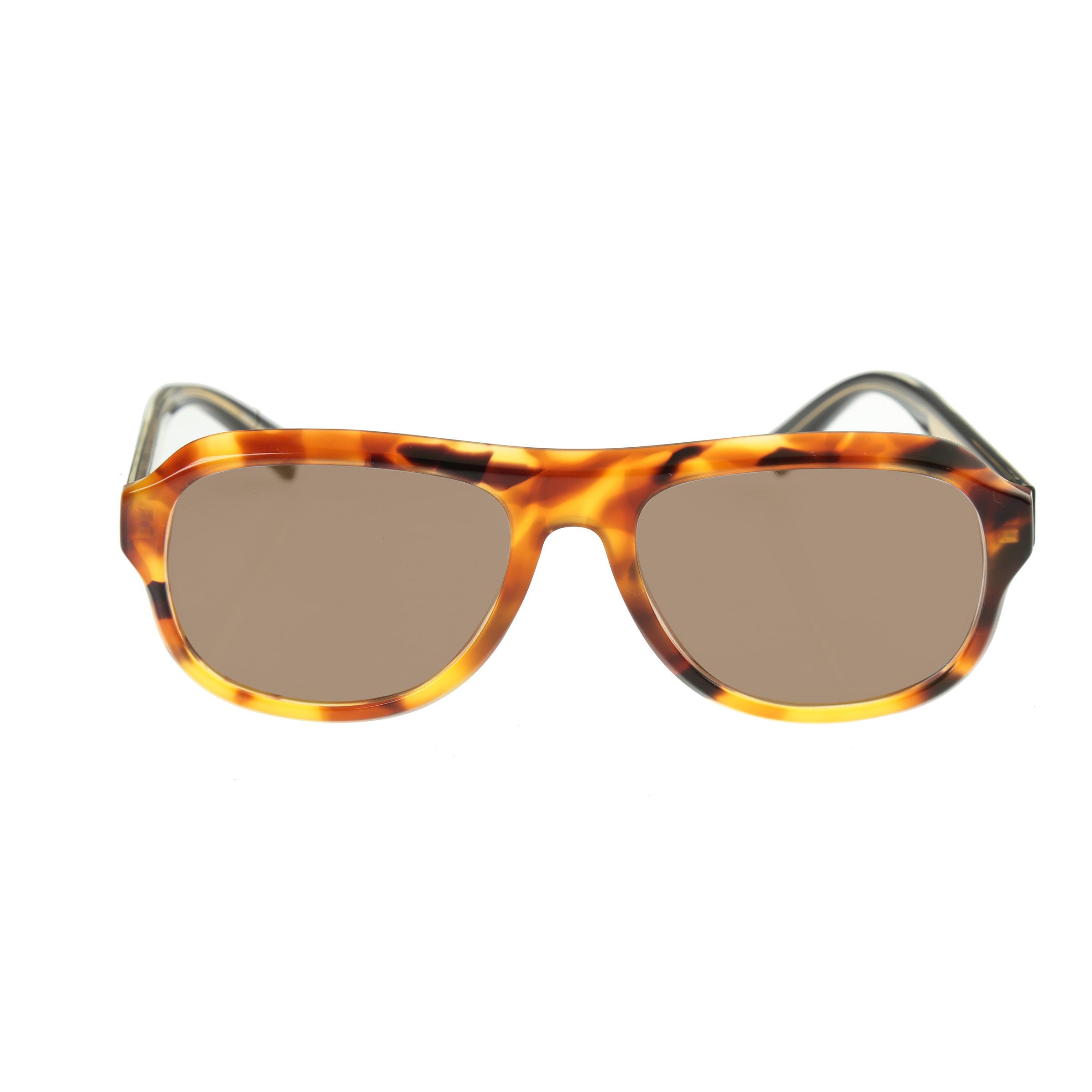 Givenchy Givenchy Havana Brown Gold Pilot Frame Sunglasses Brown Size ONE SIZE - 2 Thumbnail