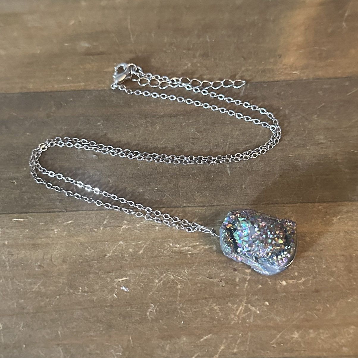 Other Aura amethyst pendant necklace Size ONE SIZE - 2 Thumbnail