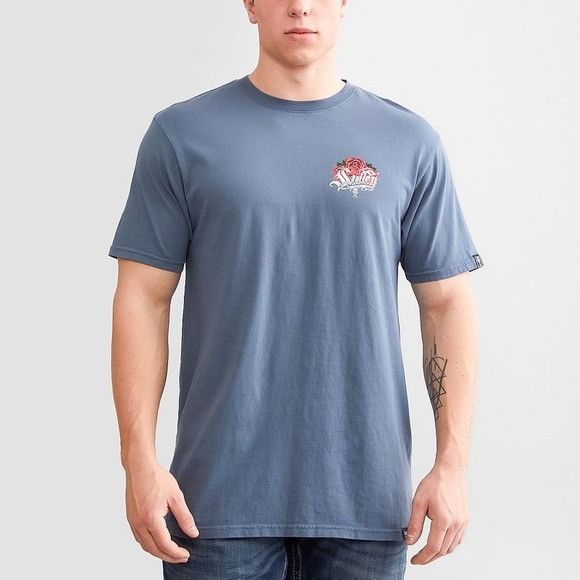 Designer NEW SULLEN ART COLLECTIVE ROSE ANGEL ORION BLUE T-SHIRT SZ L Size US L / EU 52-54 / 3 - 2 Thumbnail