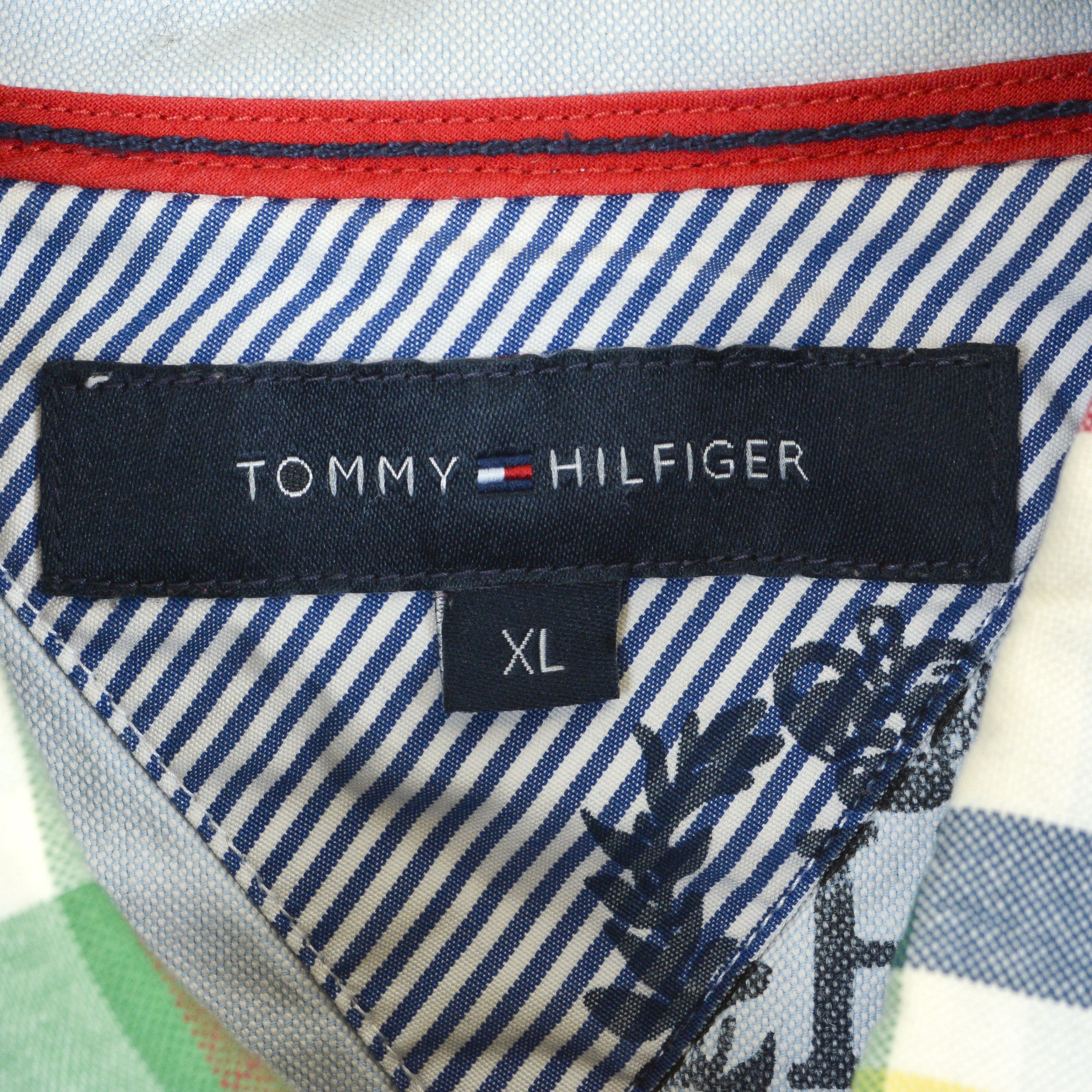 Tommy Hilfiger Men's XL Casual Shirt Long Sleeved Tartan Plaid Check Top Size US XL / EU 56 / 4 - 3 Thumbnail