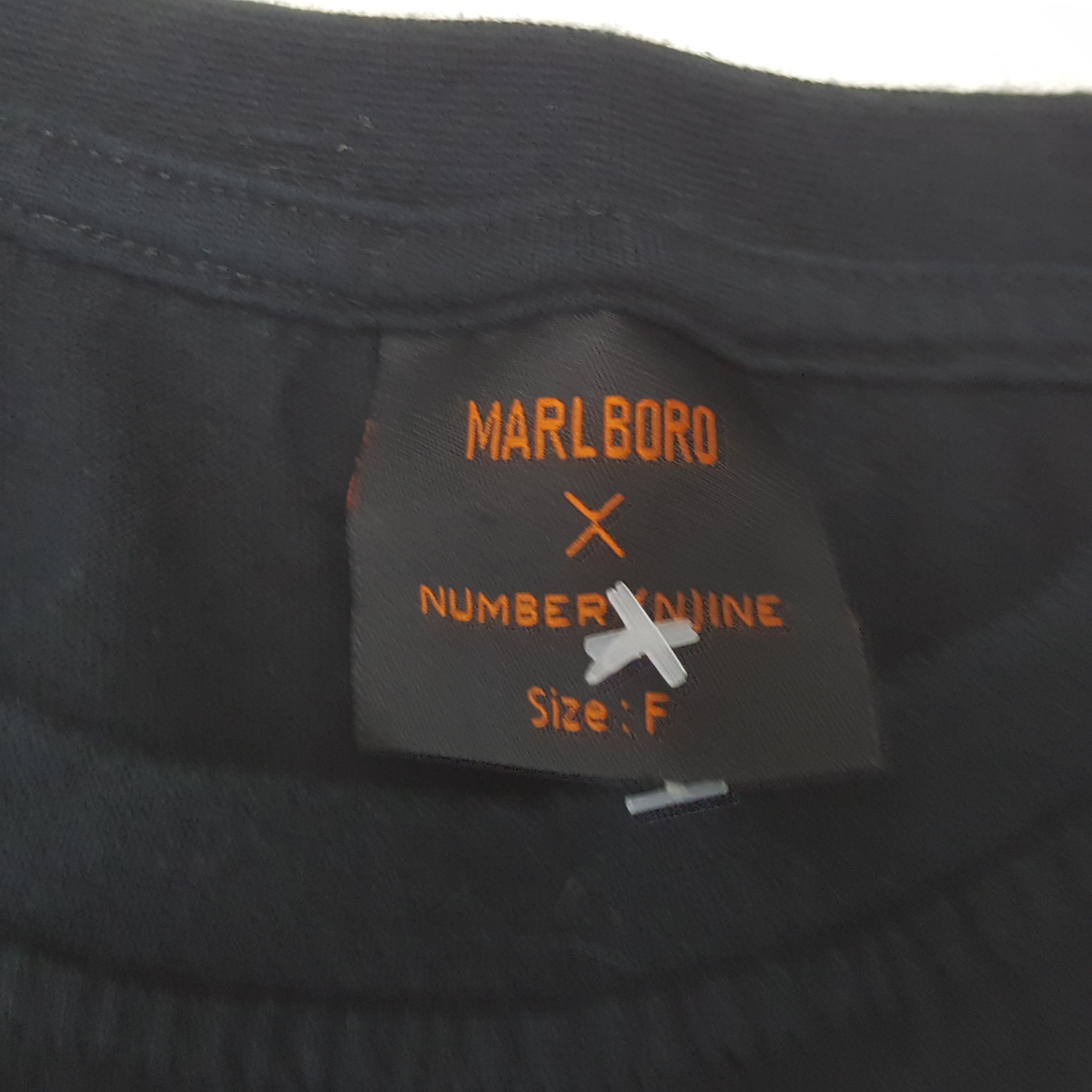 Marlboro × Number (N)ine × Vintage MARLBORO X NUMBER NINE Japanese Brand Custom Tshirt C285N16 Size US L / EU 52-54 / 3 - 4 Thumbnail
