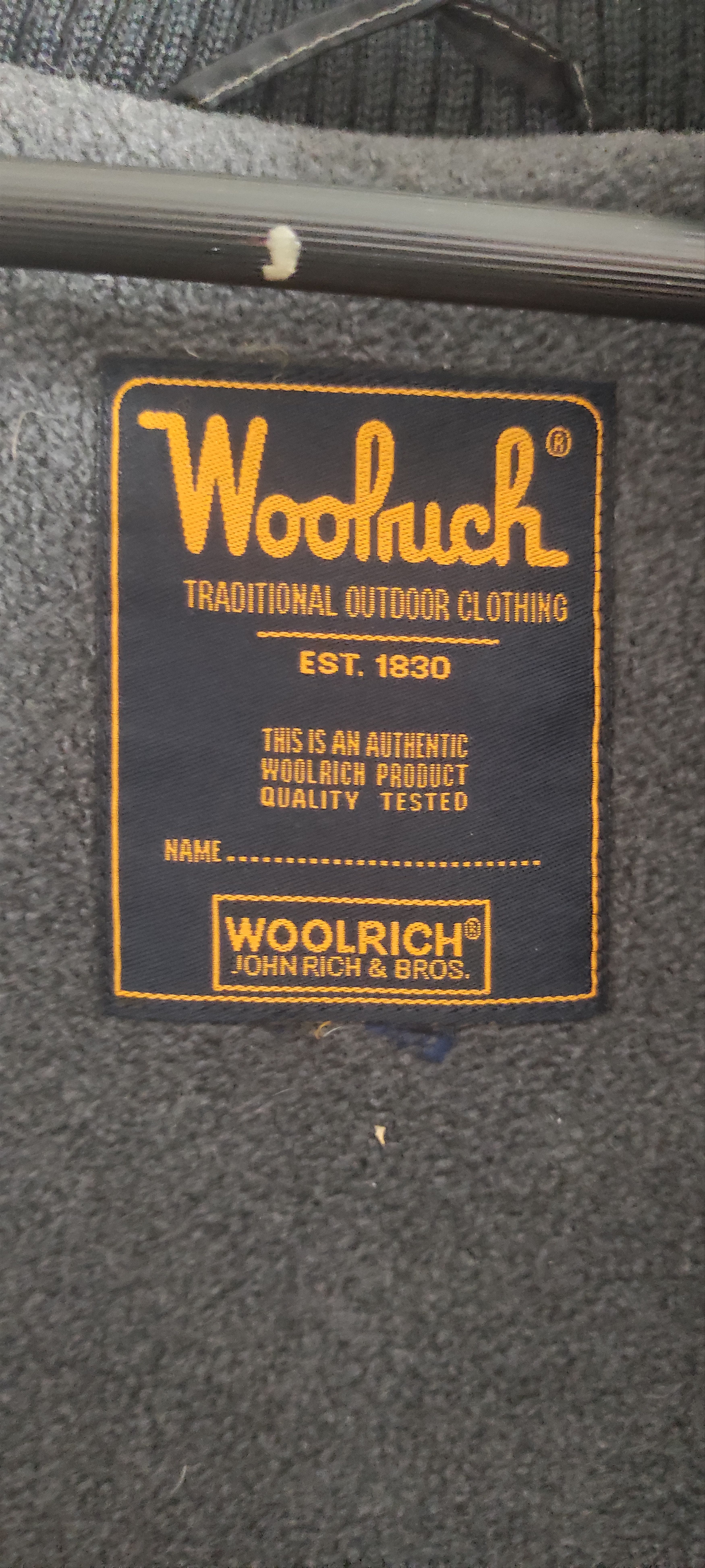 Woolrich Woolen Mills Woolrich Puffer Goose Down Full Zip Navy Outerwear Jacket Size US M / EU 48-50 / 2 - 6 Thumbnail