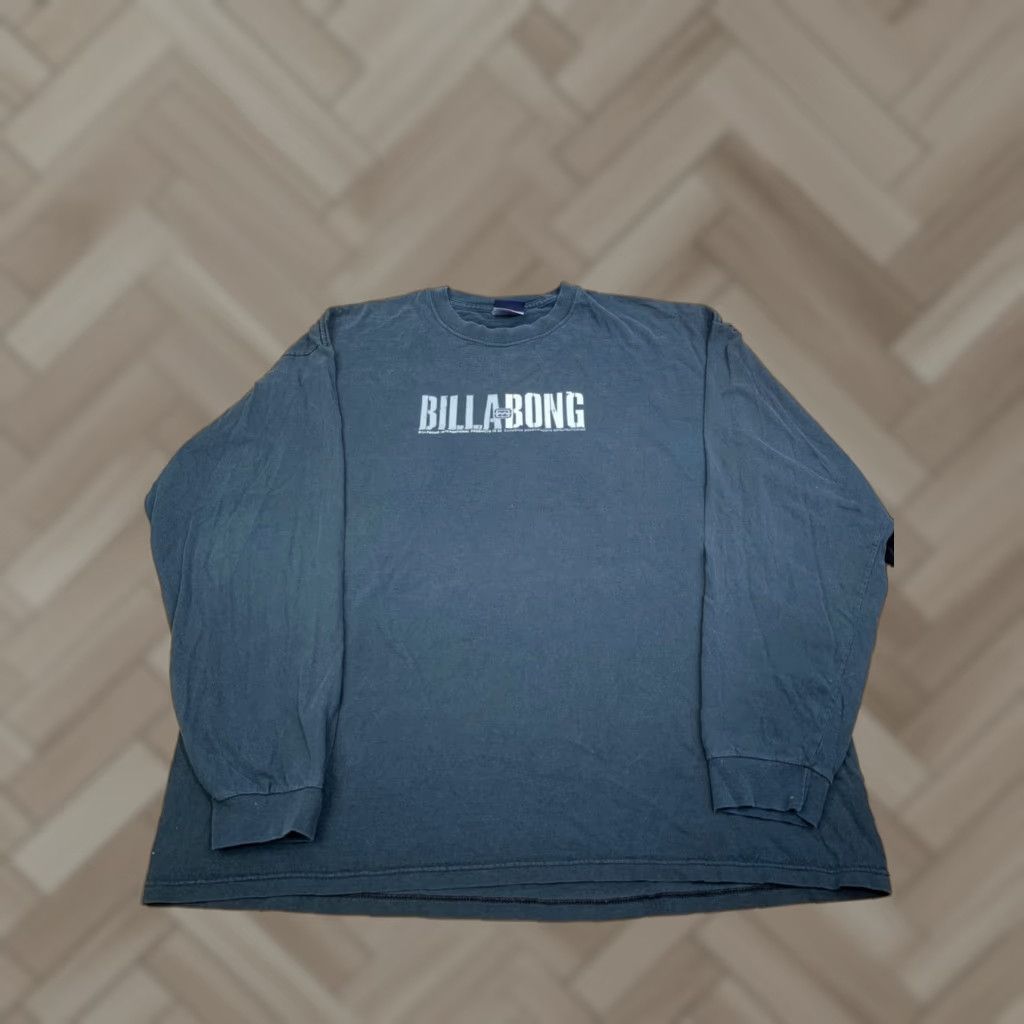 Billabong VINTAGE Billabong Long Sleeve Shirt Mens 2XL Navy Blue Surf Skate Y2K Size US XXL / EU 58 / 5 - 1 Thumbnail