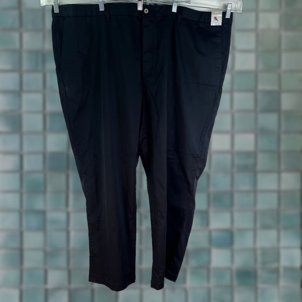 Tommy Bahama VINTAGE Tommy Bahama Boracay Men’s Pants Casual Straight Leg Size 52 Black Stretch Fabric Size US 36 / EU 52 - 1 Thumbnail