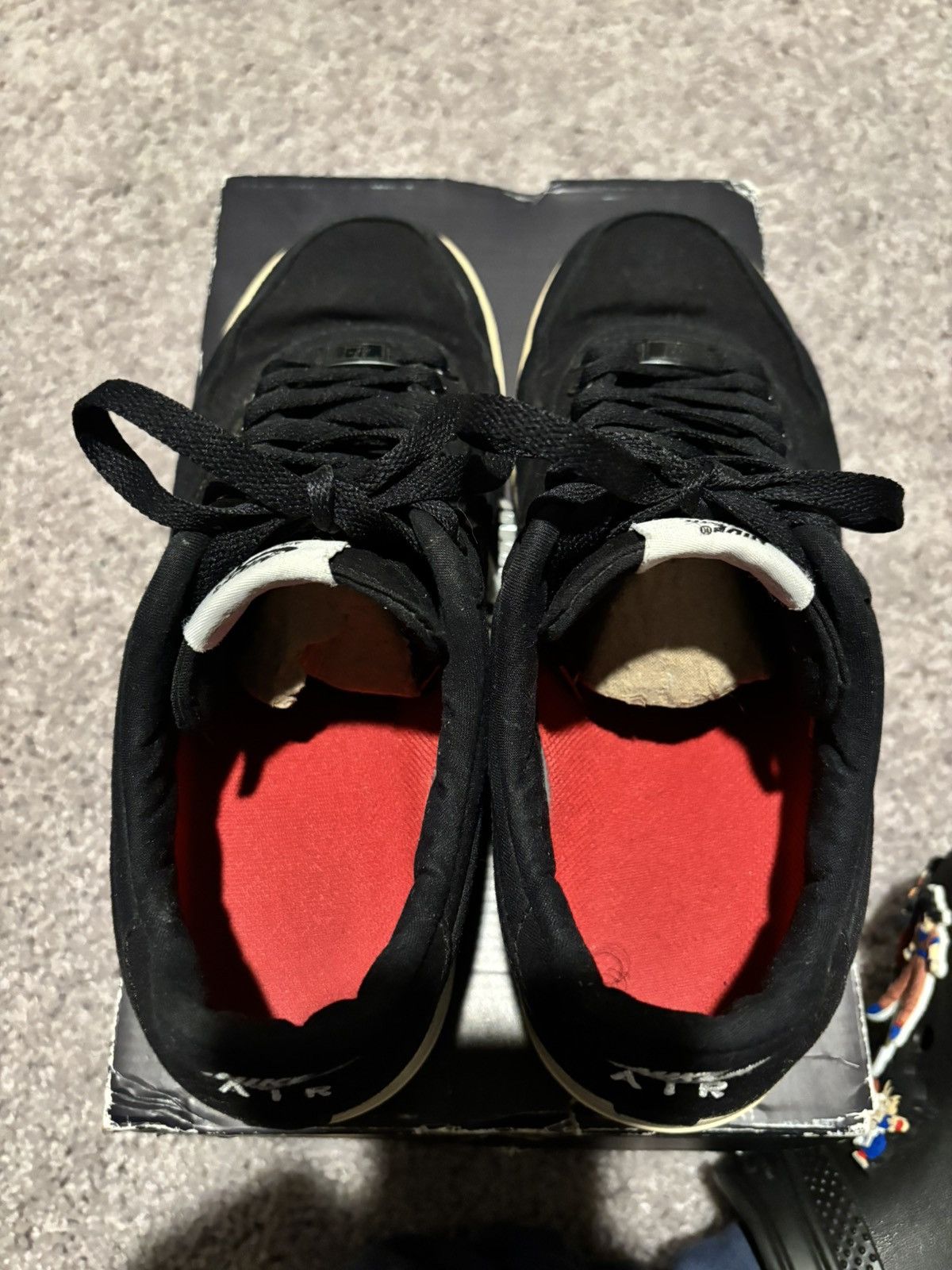 Nike × Supreme Nike Air Force 1 Low Premium '08 x Supreme Black 2012 Size US 8 / EU 41 - 8 Thumbnail