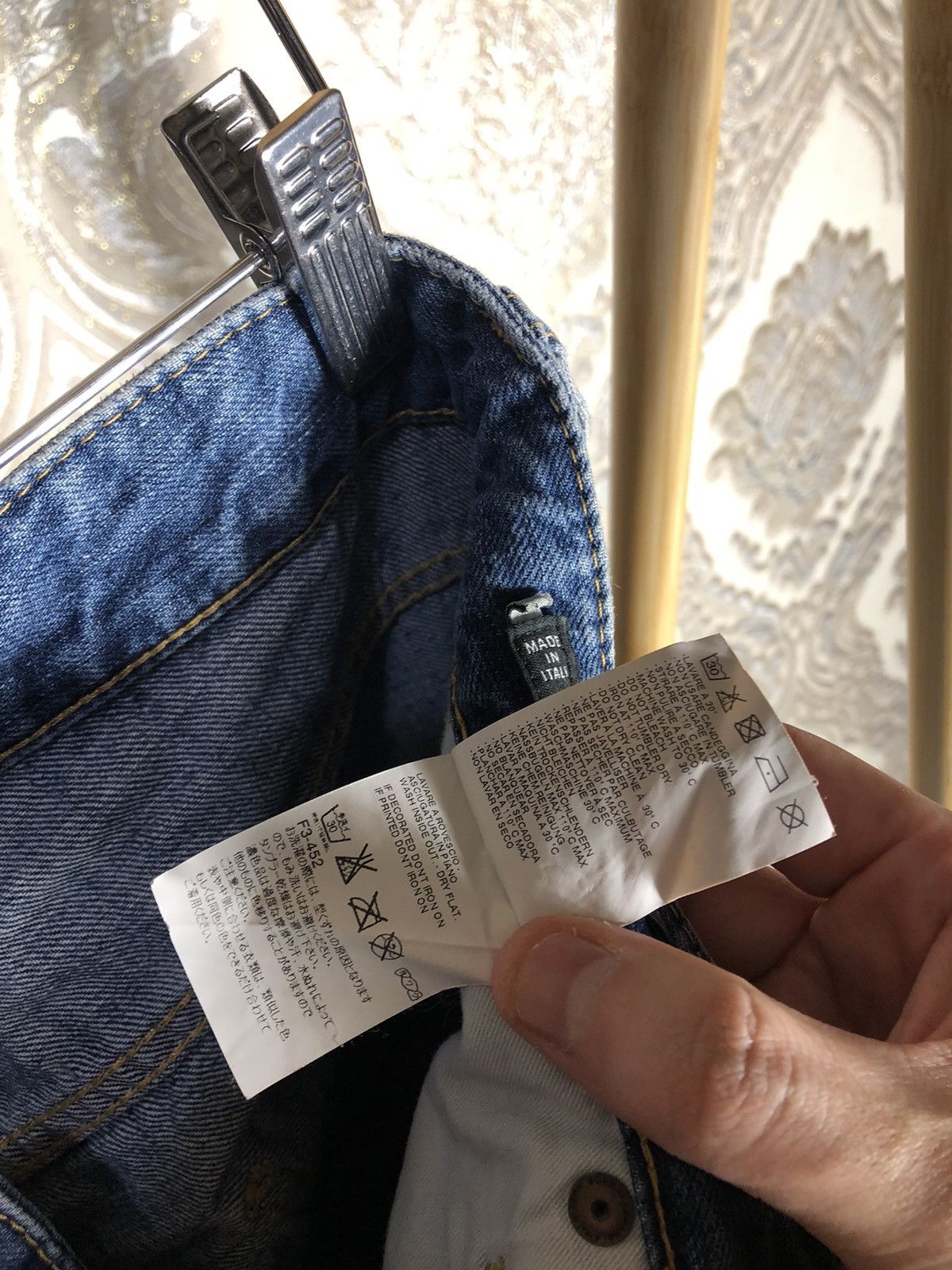 Dsquared2 × Vintage VERY RARE DSQUARED2 DENIM JEANS ITALIAN DESIGNER LUXURY Y2K Size US 32 / EU 48 - 7 Thumbnail