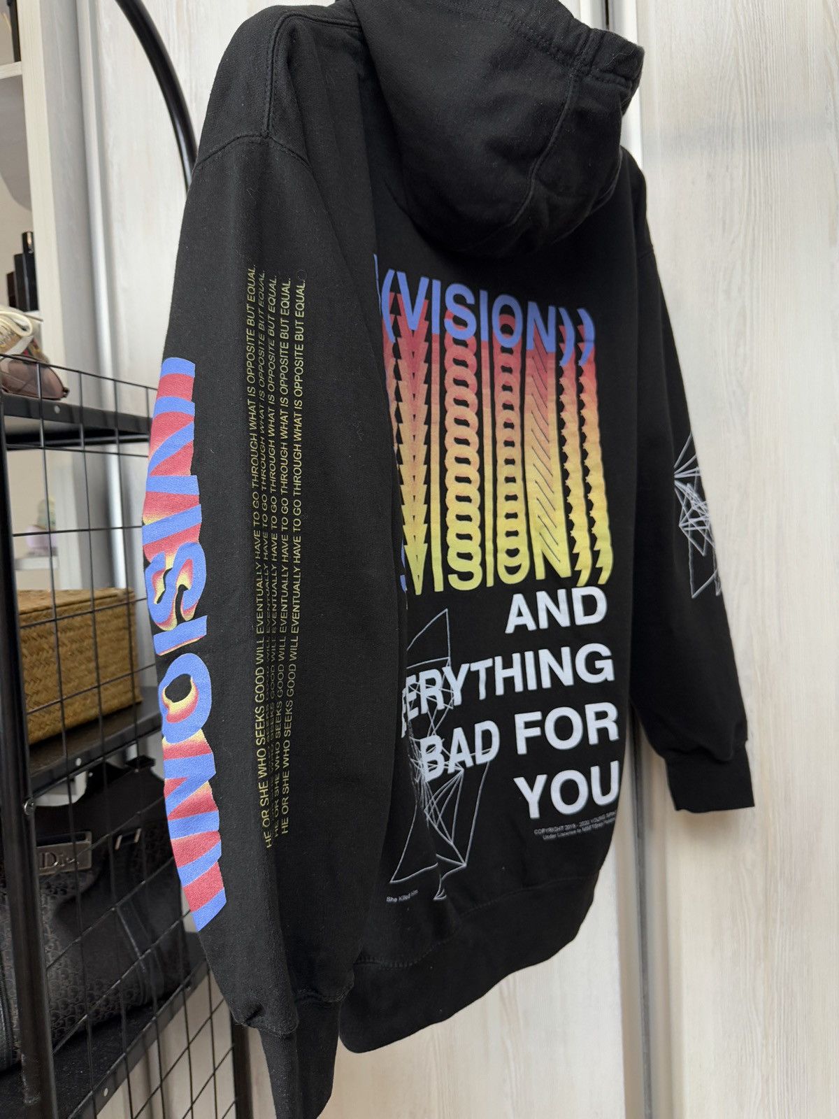 Band Tees Jaden Smith X MSFTSrep SYRE/ERYS Vision Album Tour Hoodie Size US XL / EU 56 / 4 - 10 Thumbnail