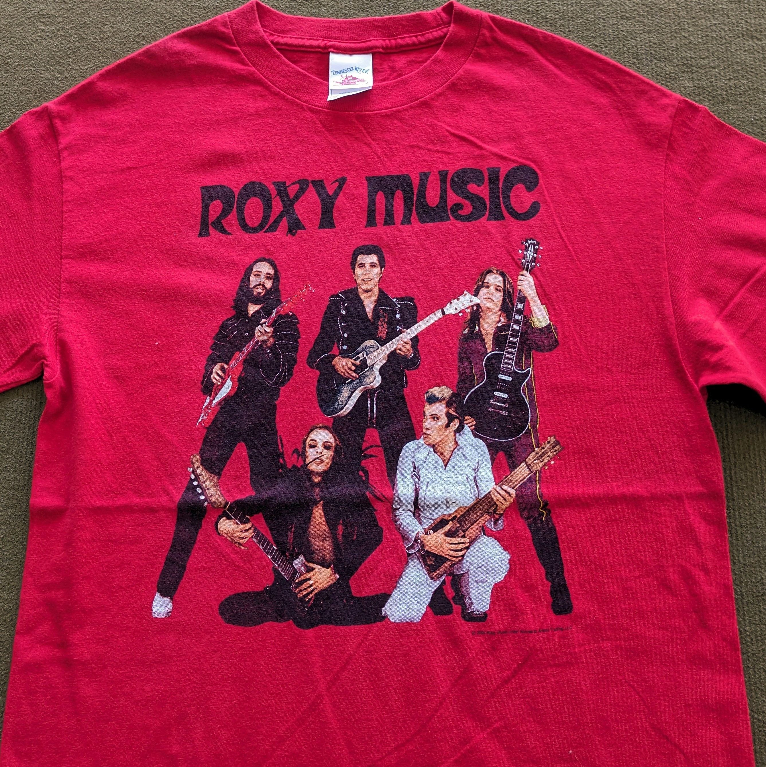 Band Tees Vintage Roxy Music American Rock Band T-shirt Size US M / EU 48-50 / 2 - 2 Thumbnail